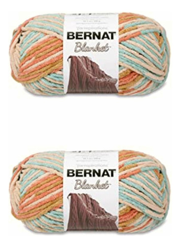 Bernat Blanket Sailor's Delight Yarn Paquete De 2 300 G/10.5