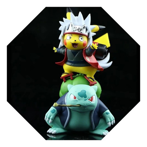 Figura Pikachu Cosplay Jiraiya Naruto Bootleg
