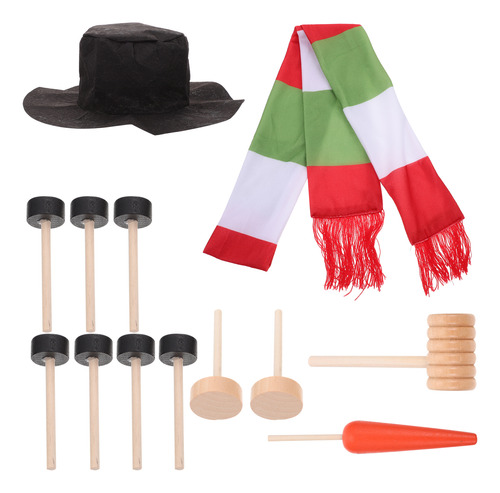 Kit De Muñeco De Nieve Para Sombreros, Kit De Disfraz De Muñ