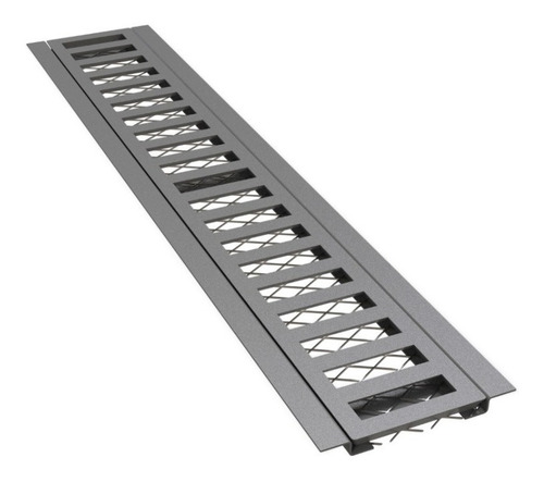 Kit 2 Ralo Linear 10x100 Cm Grelha Aluminio (modular 50cm)