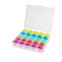Comprar Estojo Porta Carretilha + 25 Carretilhas Alta Coloridas
