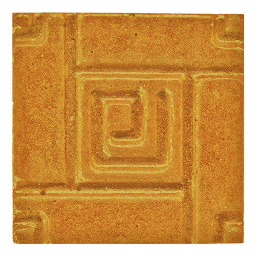 Lístelo Decorcreto Cuadro Azteca Terracota 6 X 6