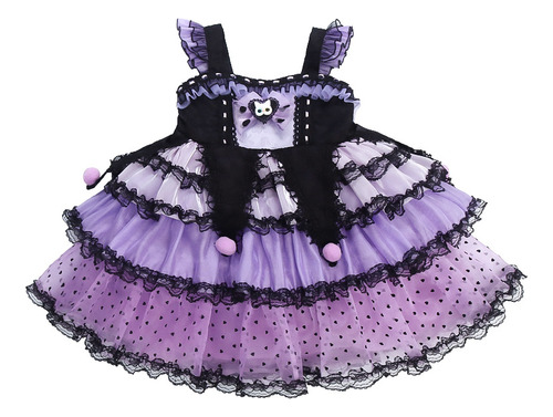 Vestido De Princesa Kuromi, Vestido De Cumpleaños