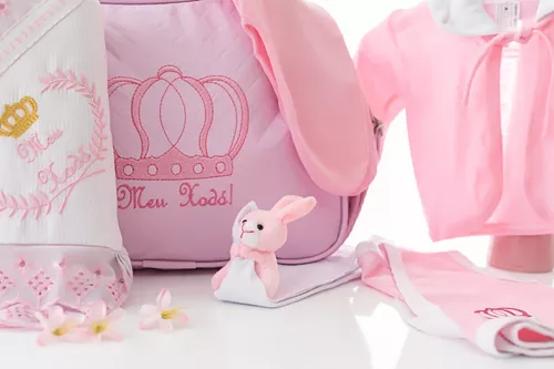 Boneca Bebê Reborn Morena 53cm Silicone Real Princesa com Bolsa