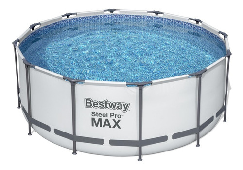 Pileta Estructural Redonda Bestway 56420 Capacidad 10250 L 