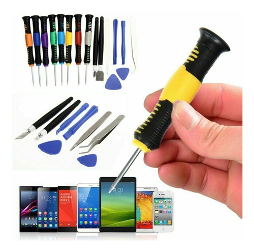 Kit Destornilladores Tecnico Reparacion Celular Tablet Pc