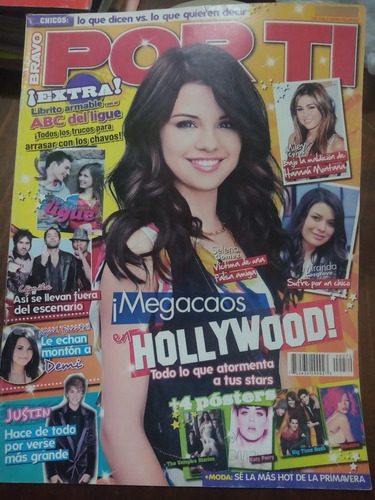 Miranda Cosgrove En Revista Extra Por Ti, Selena Gomez 2011 (Usado)
