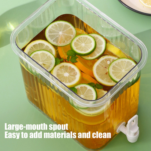 Dispensador De Bebidas Para Refrigerador Recipiente De Bebid