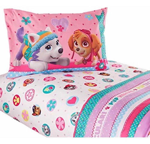 Nickelodeon Paw Patrol Girl Twin Sheet Set