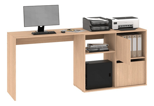 Imagen 4 de 10 de Escritorio Organizador Modular- 1.26 X 0.73 X 0.86- Emm 120