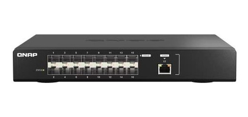 Switch Qnap Qsw-m5216-1t-us De 16 Puertos Ethernet -negro