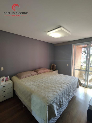 Imagem 13 de 15 de Apartamento 3 Dormitorios Sendo 3 Suites - Bairro - Jardim - Santo Andre - V-5549