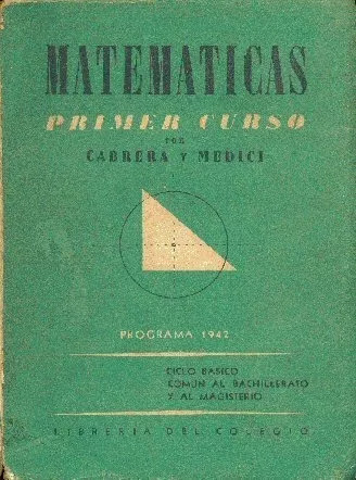 Cabrera - Medici: Matematicas: Primer Curso