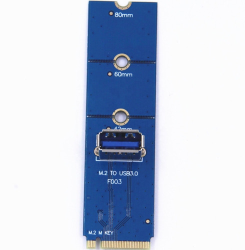 Imagen 7 de 8 de Adaptador M.2 A Usb 3.0 Pci-e Ngff Rig Mineria Riser Eth Btc