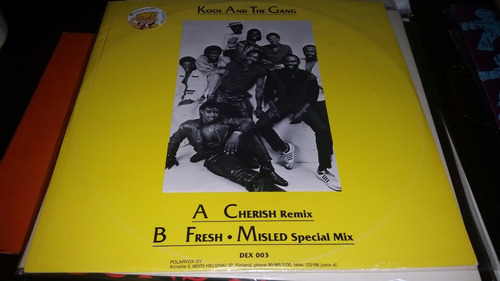 Kool & The Gang Cherish (remix) Tremenda Edicion Finlandes