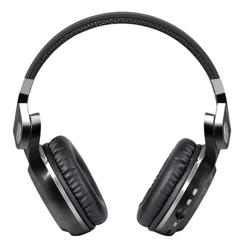 Auricular gamer inalámbrico Bluedio Turbine T2+ black con luz LED