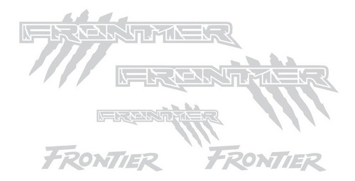 Sticker Compatible Con Frontier Garras Batea Tapa Puertas 5p