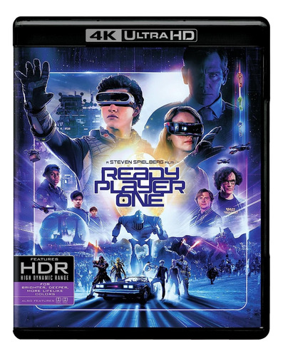 Ready Player One 4k Ultrahd Y Blu Ray, Disponible.