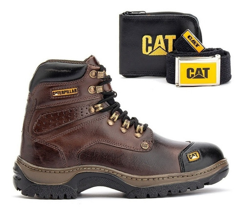 Botas Caterpillar Cuero + Regalos