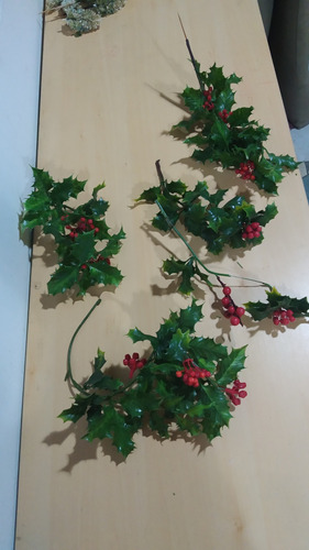 Ramas Para Decoracion De Navidad Con Cerezas En Oferta 