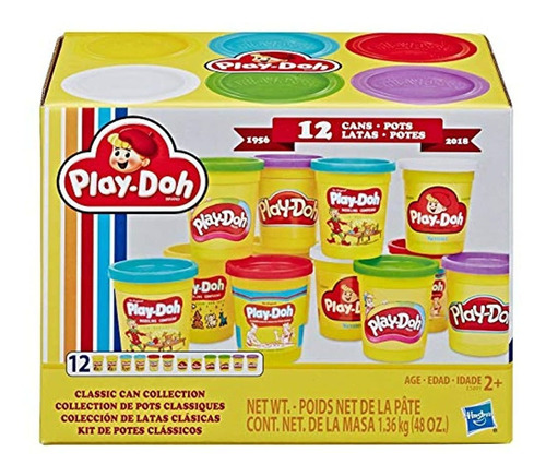 Play-doh Retro Compound Pac Classic Can Collection