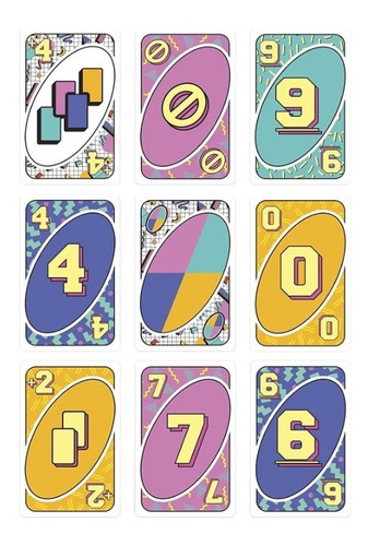 Uno Edición Iconic Década 90's - Juego De Mesa Cartas Oferta