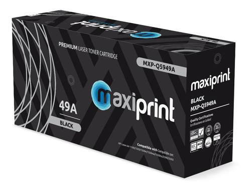 Toner Maxiprint Compatible Hp 49a Negro (q5949a)