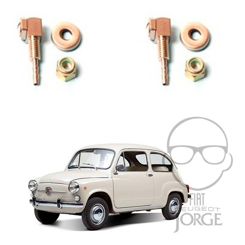 Kit Sapito Limpia Parabrisas Fiat 600