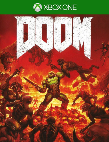 Doom Xbox One - 100% Original (25 Digitos)