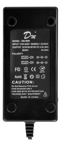 Transformador Universal Variable 12-24v 96w 4a Fuente Poder