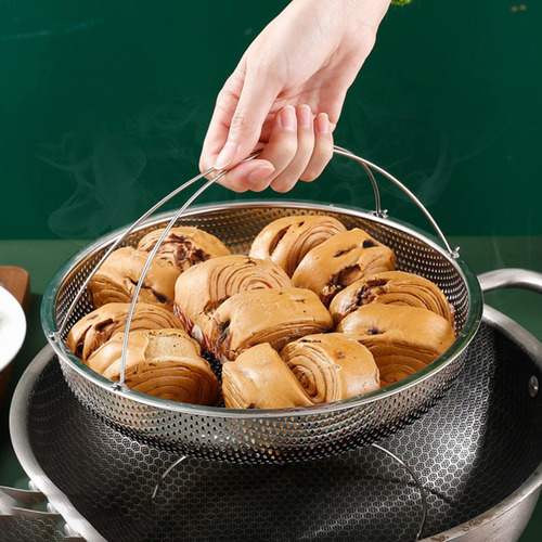 G Cesta Para Cocinar Al Vapor Cesta De Drenaje De Alimentos