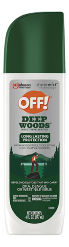 Off! Deep Woods - Repelente De Insectos Vii Spritz, Espray D