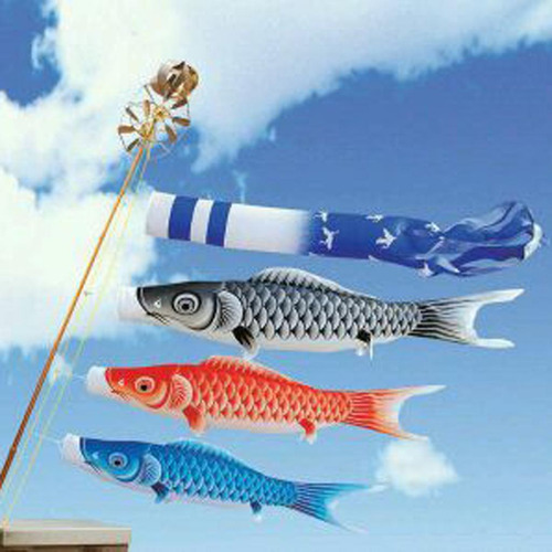 2 Uds Bandera De Carpa Japonesa Koinobori Streamer