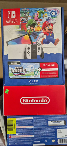 Nintendo Switch Oled Edición Super Mario Bros Wonder Nuevo Blanco (Usado)