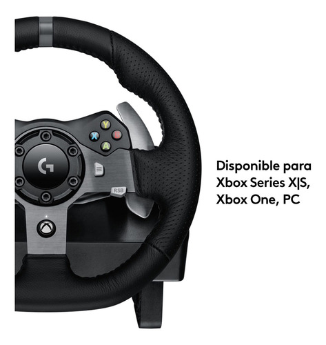Imagen 3 de 7 de Logitech G920 Driving Force Volante De Carreras Pedales Xbox