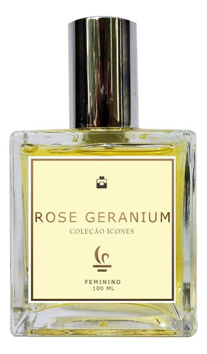 Perfume Floral Floral Rose Geranium 100ml - Feminino