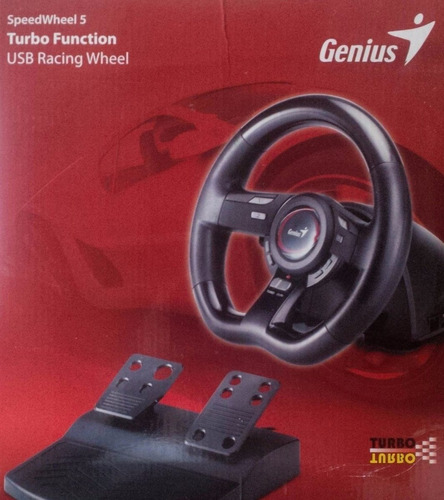 Imagen 1 de 3 de Volante Genius Speed Wheel5 Para Pc Para Need For Speed 45s