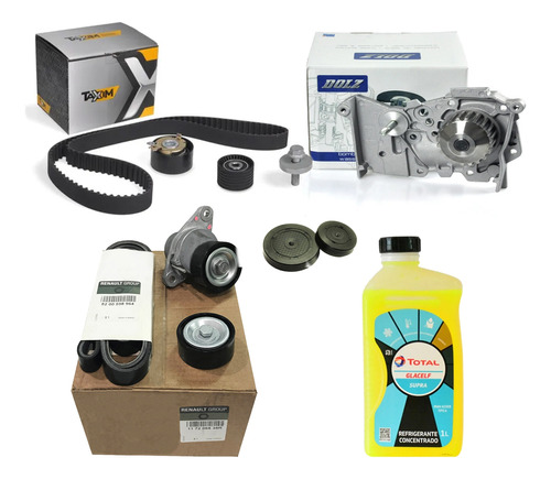 Kit Distribucion+bomba+kit Poly-v Renault Symbol K4m 1.6 16