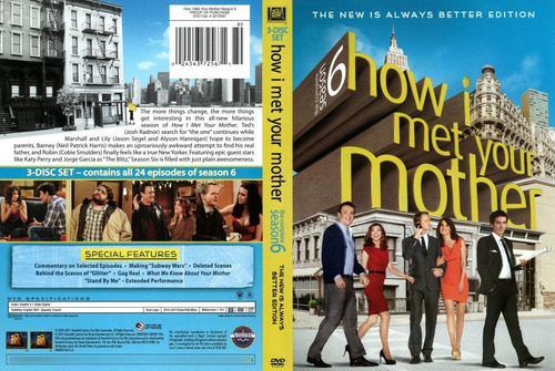 How I Met Your Mother Como Conoci Tu Madre Temporada 6 Dvd (Usado)
