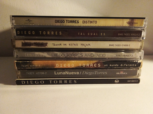 Diego Torres -  Lote De 7 Cds - Oferta 