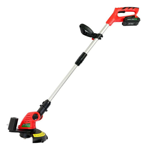 Aparador De Grama Garthen A Bateria Com Carregador Gab-200
