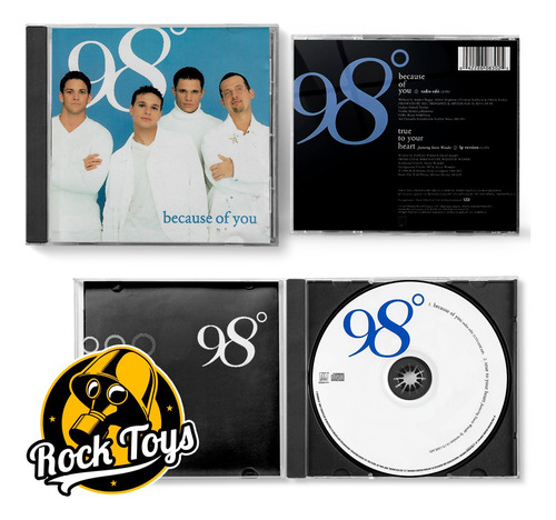 98 Degrees - Because Of You 1998 Cd Vers. Usa (Reacondicionado)