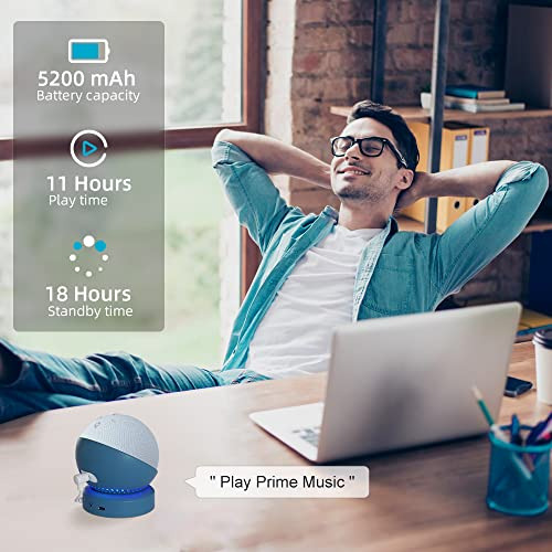 Base De Batería Para Echo D0t De 5ª Generación, Portátil Ech