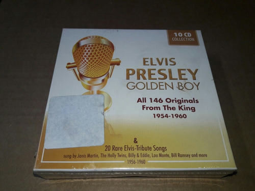 Elvis Presley - golden Boy All 146 Originals Box Set 10 Cds