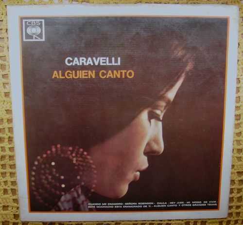 Caravelli / Alguien Canto - Lp De Vinilo