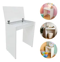 Comprar Bancada Penteadeira Escrivaninha Multiuso Mesa Para Quarto