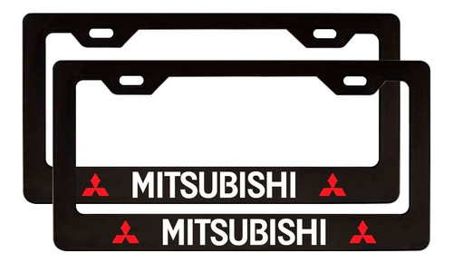 Marco Para Placas De Auto Mitsubishi/tuning/protector
