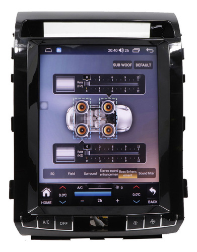 Z Auto Estereo Para Toyota Land Cruiser 2008-2015 4+64g