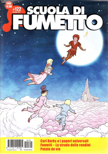 Scuola Di Fumetto N° 122 - 64 Páginas - Em Italiano - Editora Comicout - Formato 21 X 30 - Capa Mole - 2022 - Bonellihq Cx435 Mar24