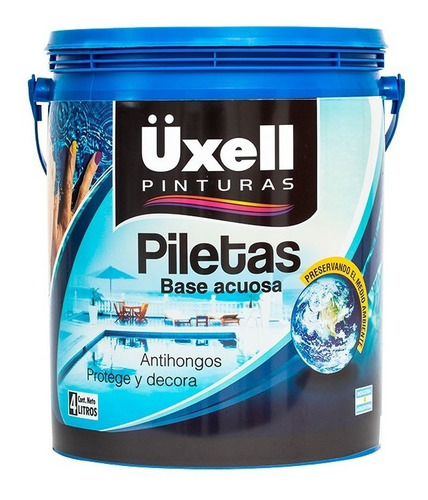 Uxell Para Pileta Piscinas Acuosa X20l Al Agua